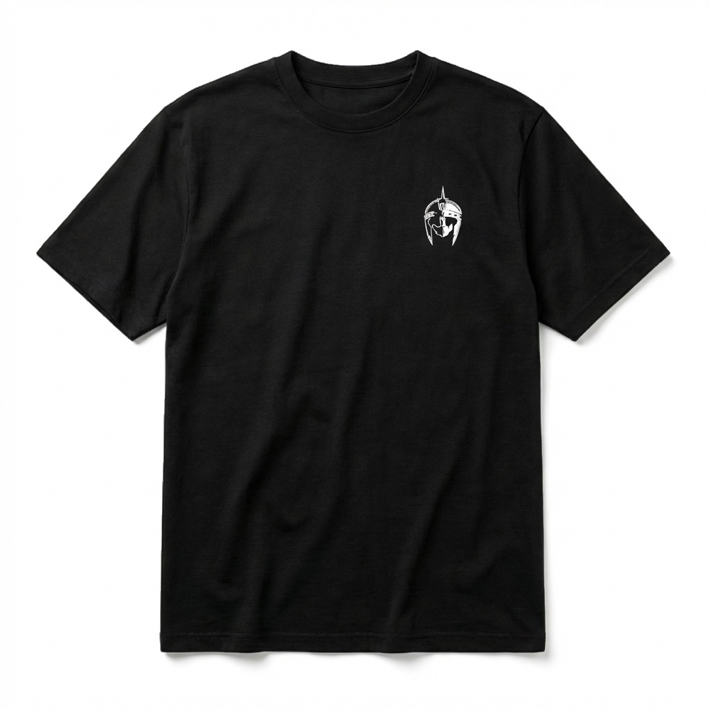 Czarny T-shirt Mighty Poland